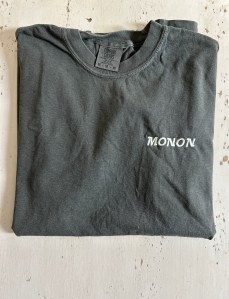 Monon wordmark t-shirt | grey