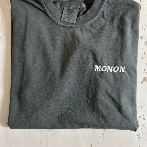 Monon wordmark t-shirt | grey