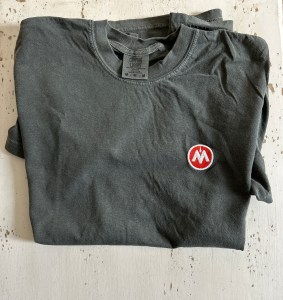 Monon circle t-shirt | grey